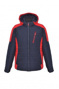  Men's demi-season jacket (blue-red)